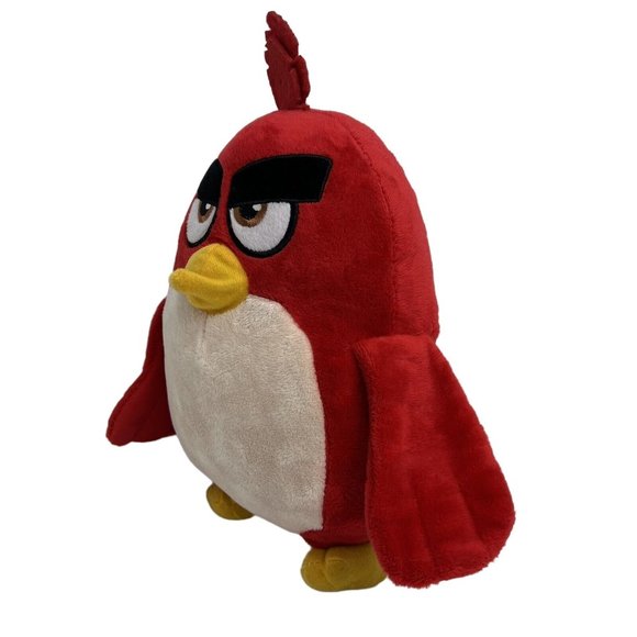 Angry Birds Plush Red Bird Stuffed Animal 2018 Toy Factory 11" Cuddle Kids Toy - Picture 4 of 12